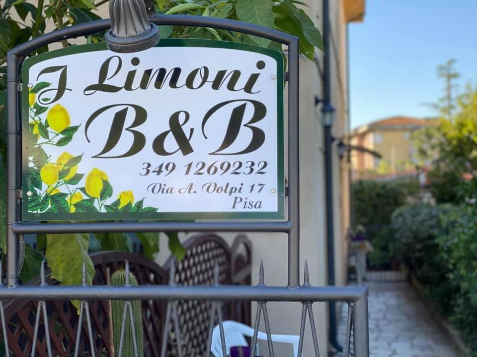 I Limoni B&B Pisa Eksteriør bilde